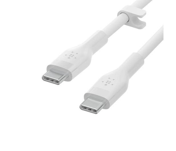 Belkin USB-C -USB-C 2.0 Silicone 2m White - 733174 - zdjęcie 3